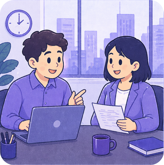 People working in China